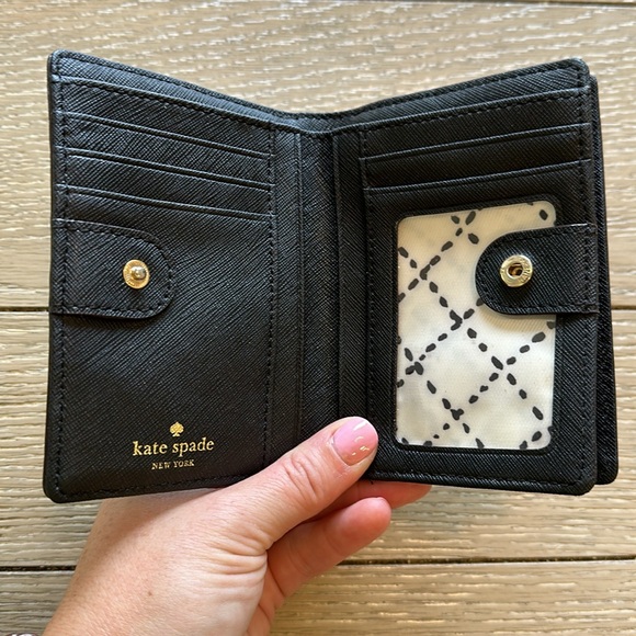 Matching Pair Kate Spade Black Wallets - Picture 4 of 6